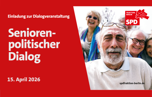 Seniorenpolitischer Dialog der SPD-Fraktion Berlin