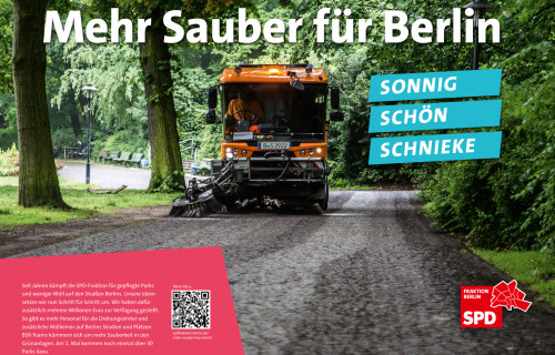 Mehr Sauber f&uuml;r Berlin